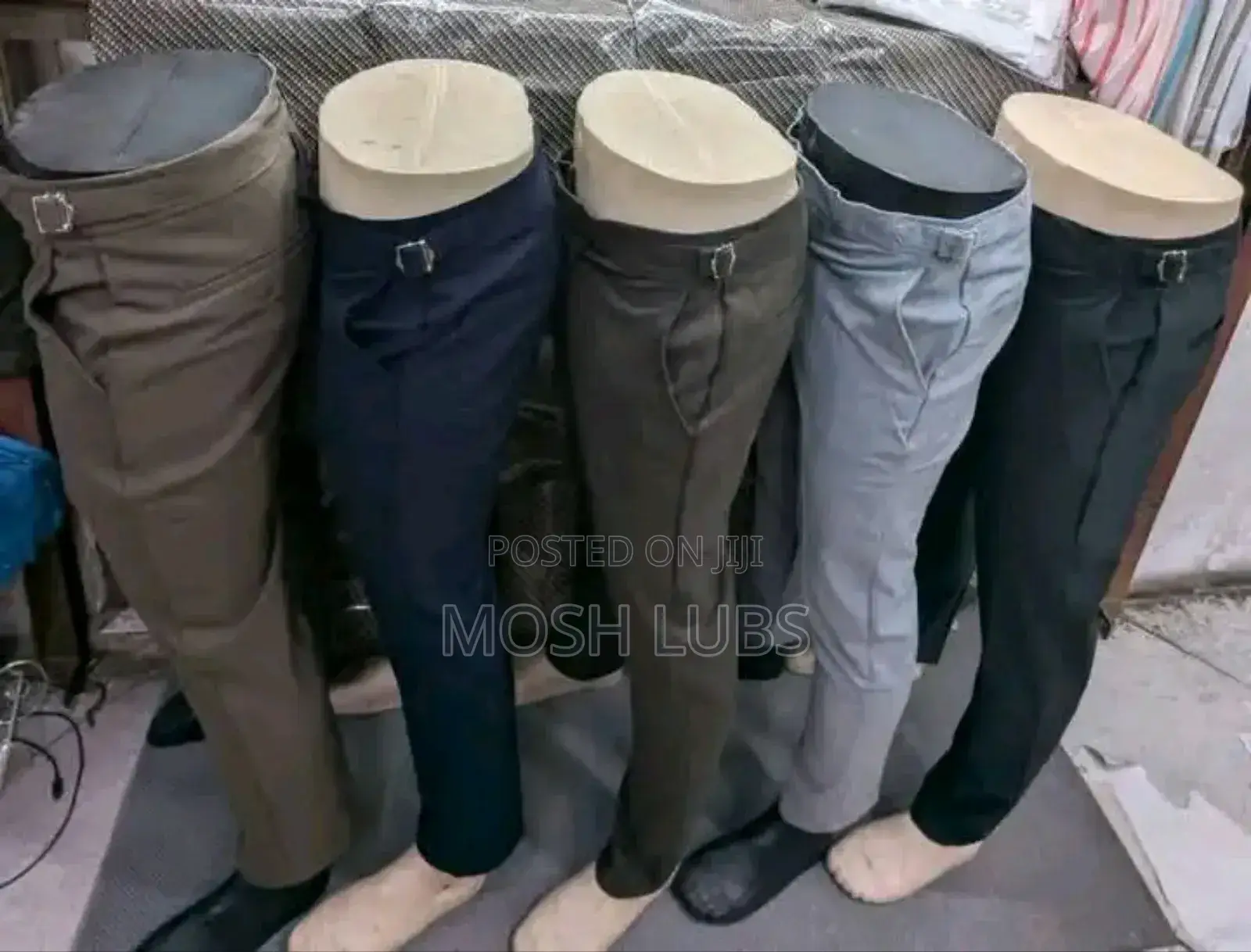 Side-Adjuster Clip Pants