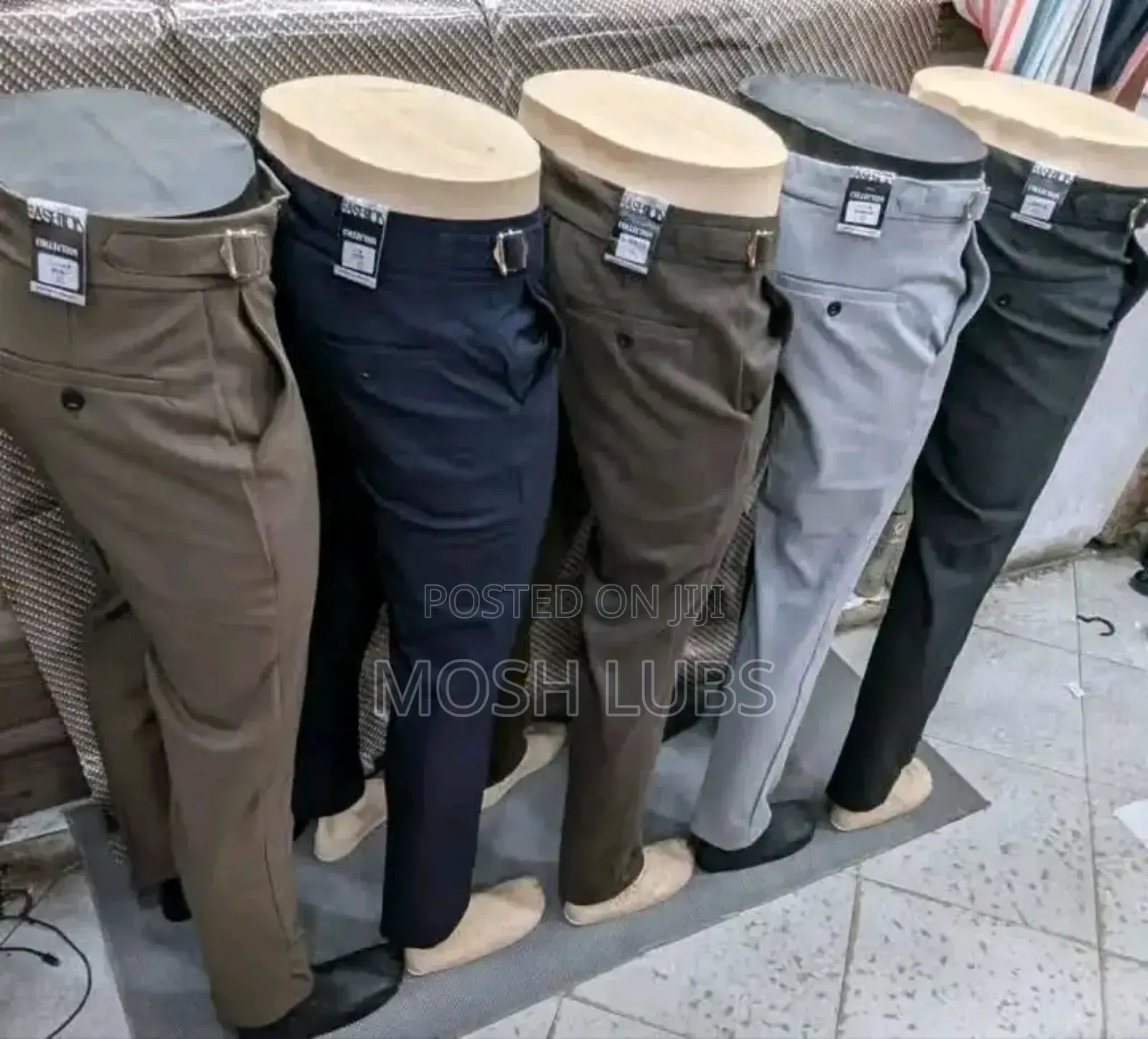 Side-Adjuster Clip Pants