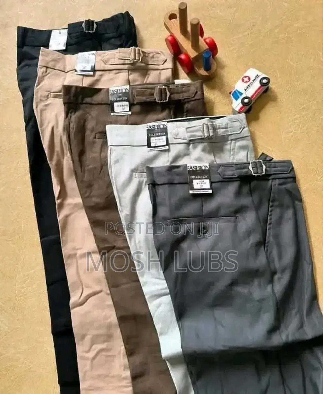 Side-Adjuster Clip Pants