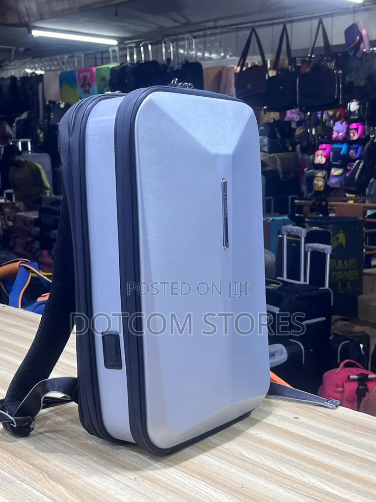 Hardside Anti-Theft Backpack,