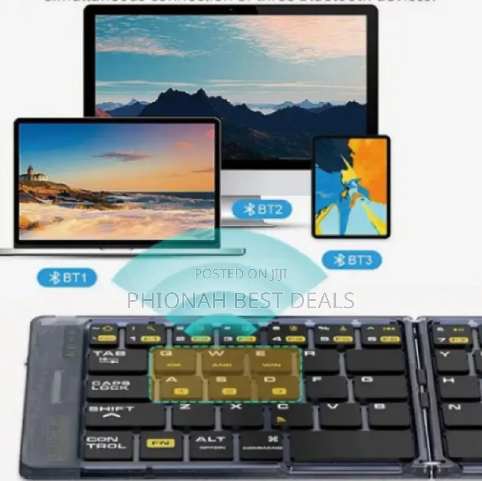 Ultra Thin Folding Wireless Keyboard