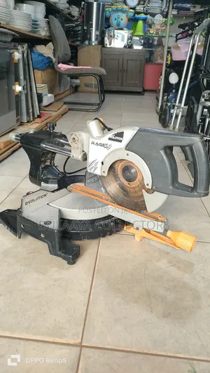 Uk Used Evolution Rage 3 Multipurpose Sliding Miter Saw.