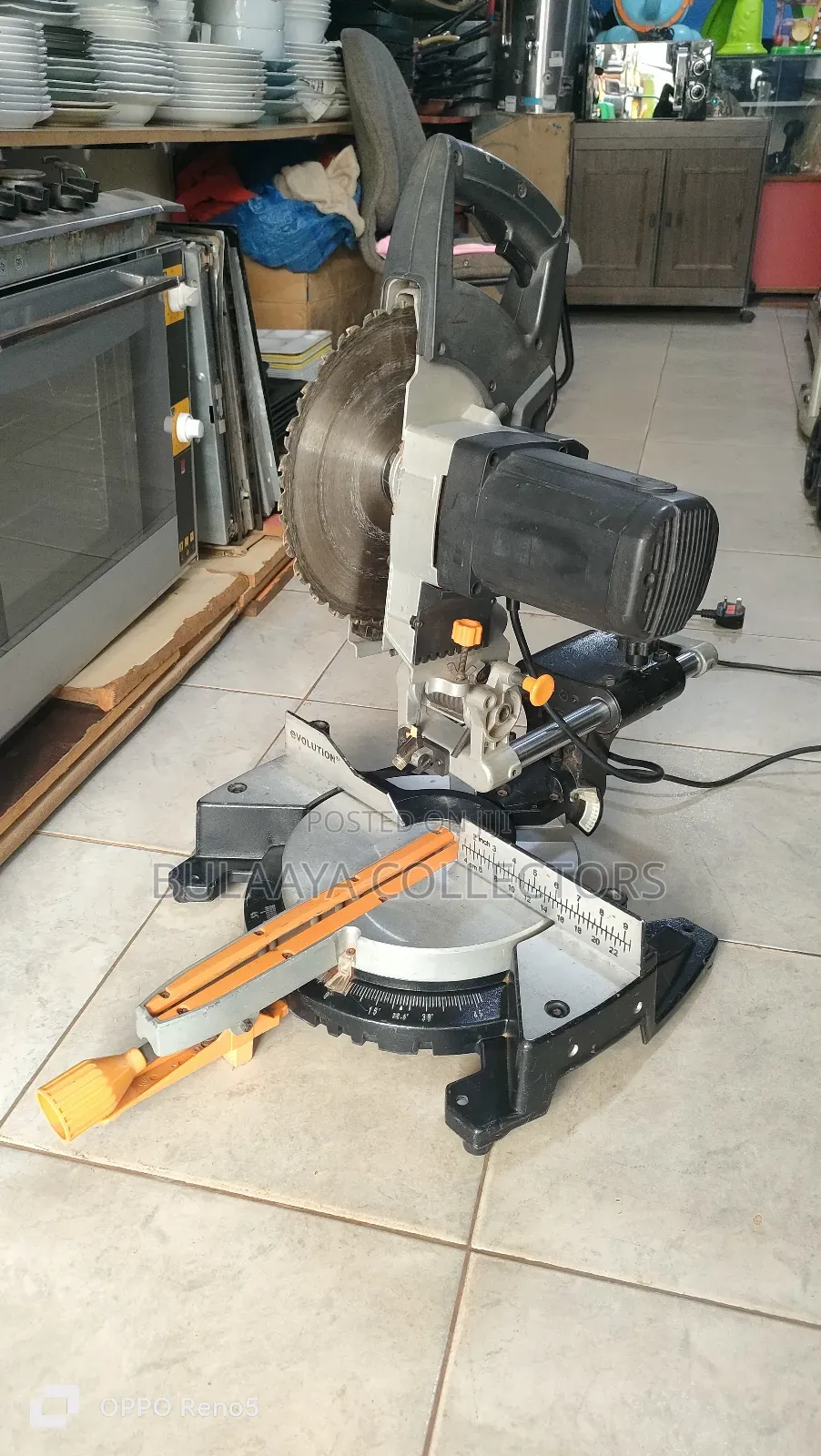 Uk Used Evolution Rage 3 Multipurpose Sliding Miter Saw.