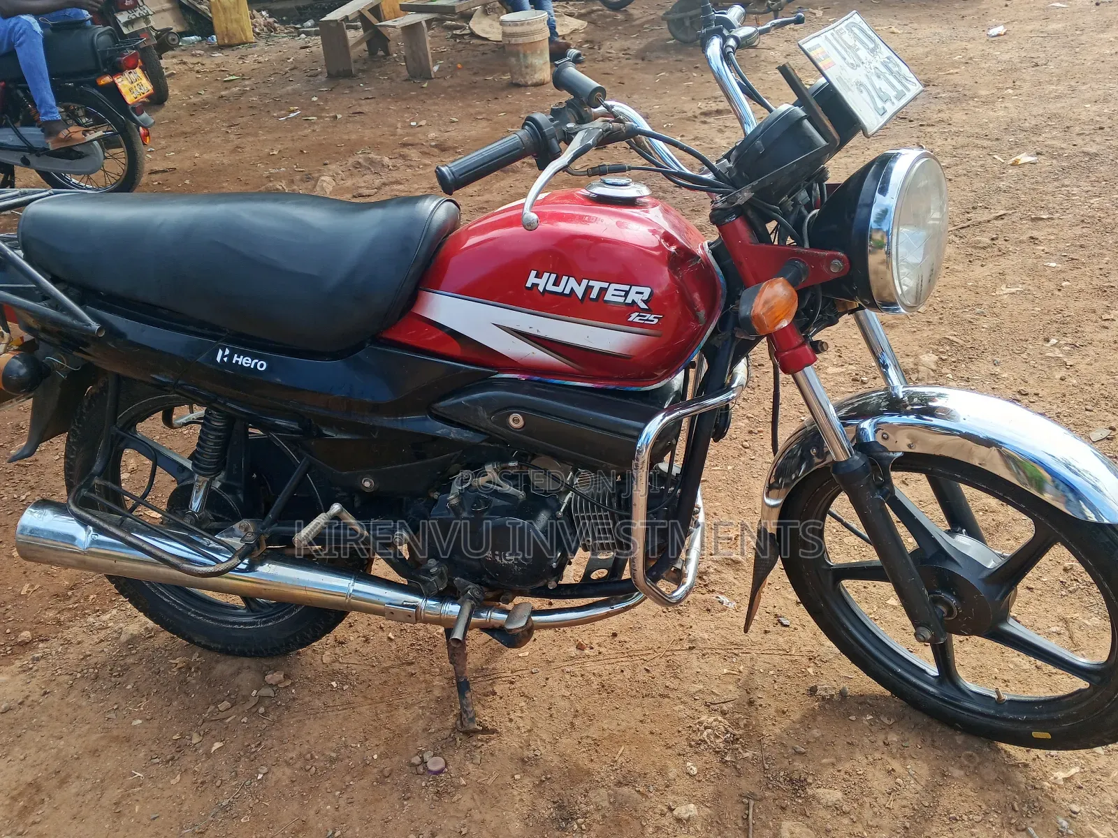 Hunter Bobber 350cc 2022 Red