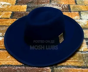 Navy Blue Fedoras