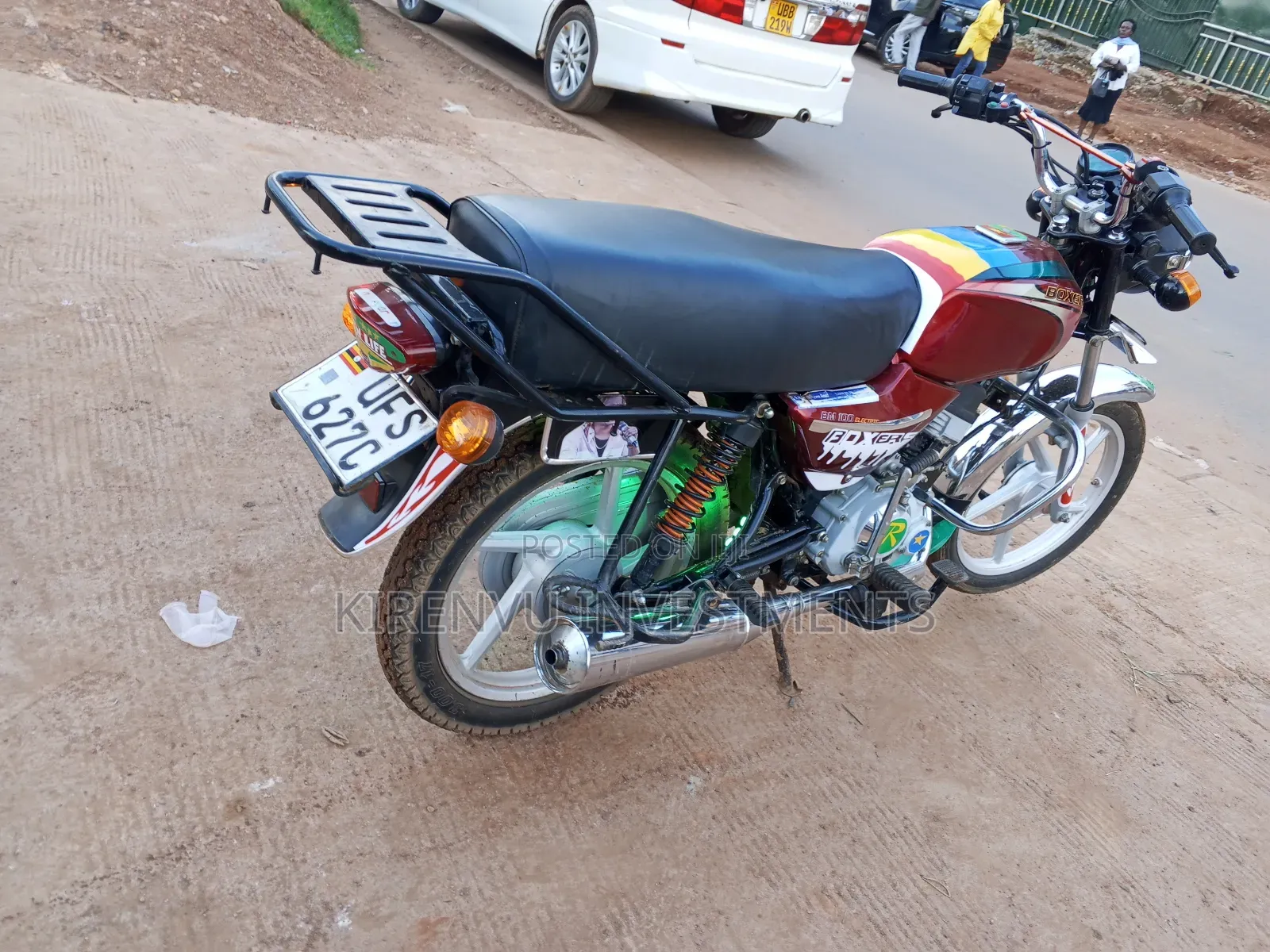 Bajaj Boxer 100 2021 Red
