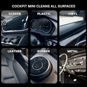 Cockpit Mini: The Best Car Dashboard, Plastic Trim Leather Cleaner