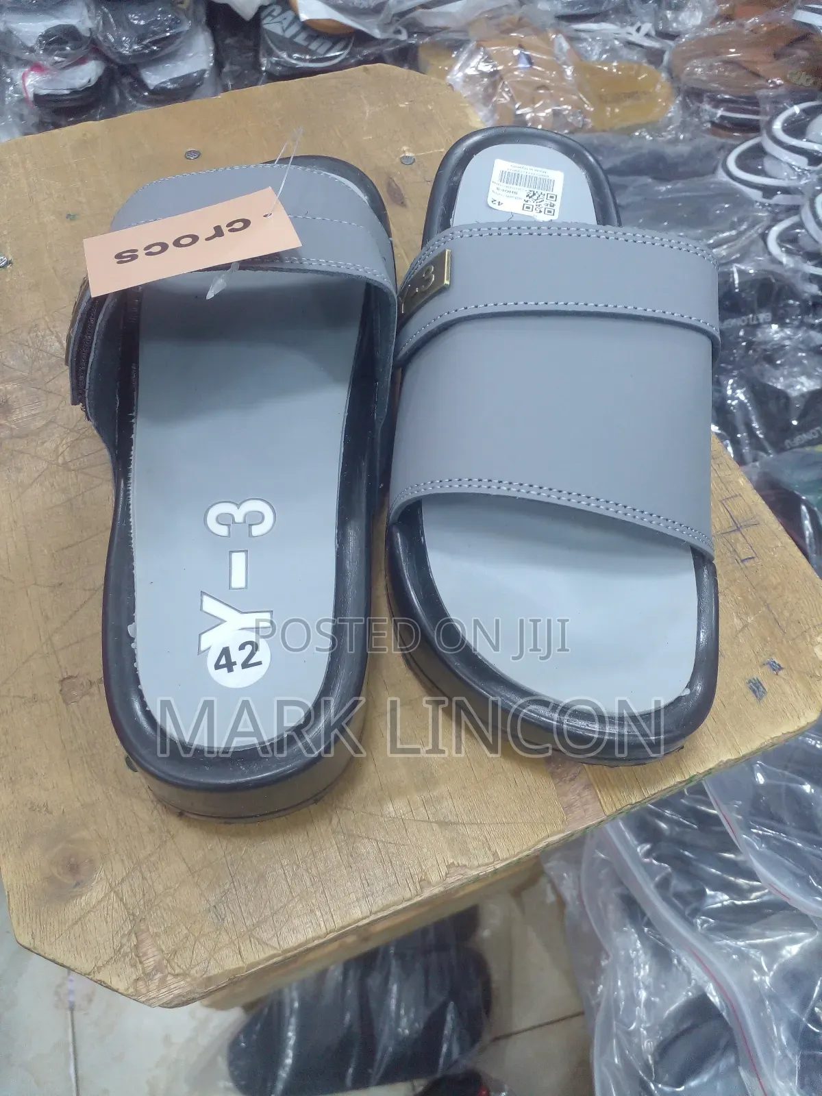 Y- 3 Branded Slides Sandals Available in All Colours