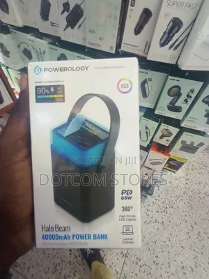Powerology Halo Beam 40000mah Power Bank.
