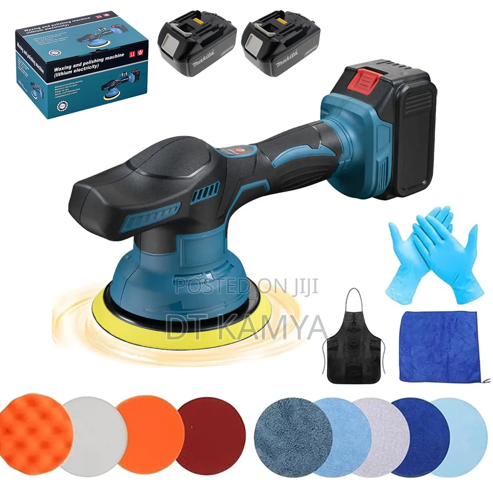 Original Makita 8 Speed Cordless / Wireless Polishing Waxing Machine