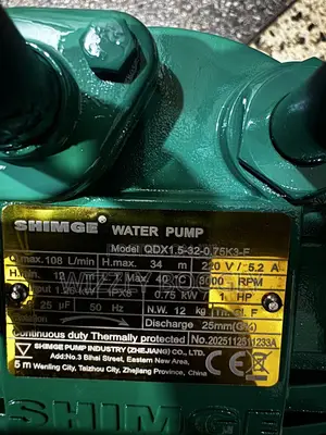 Shimge Submersible Water Pump 34 Meters