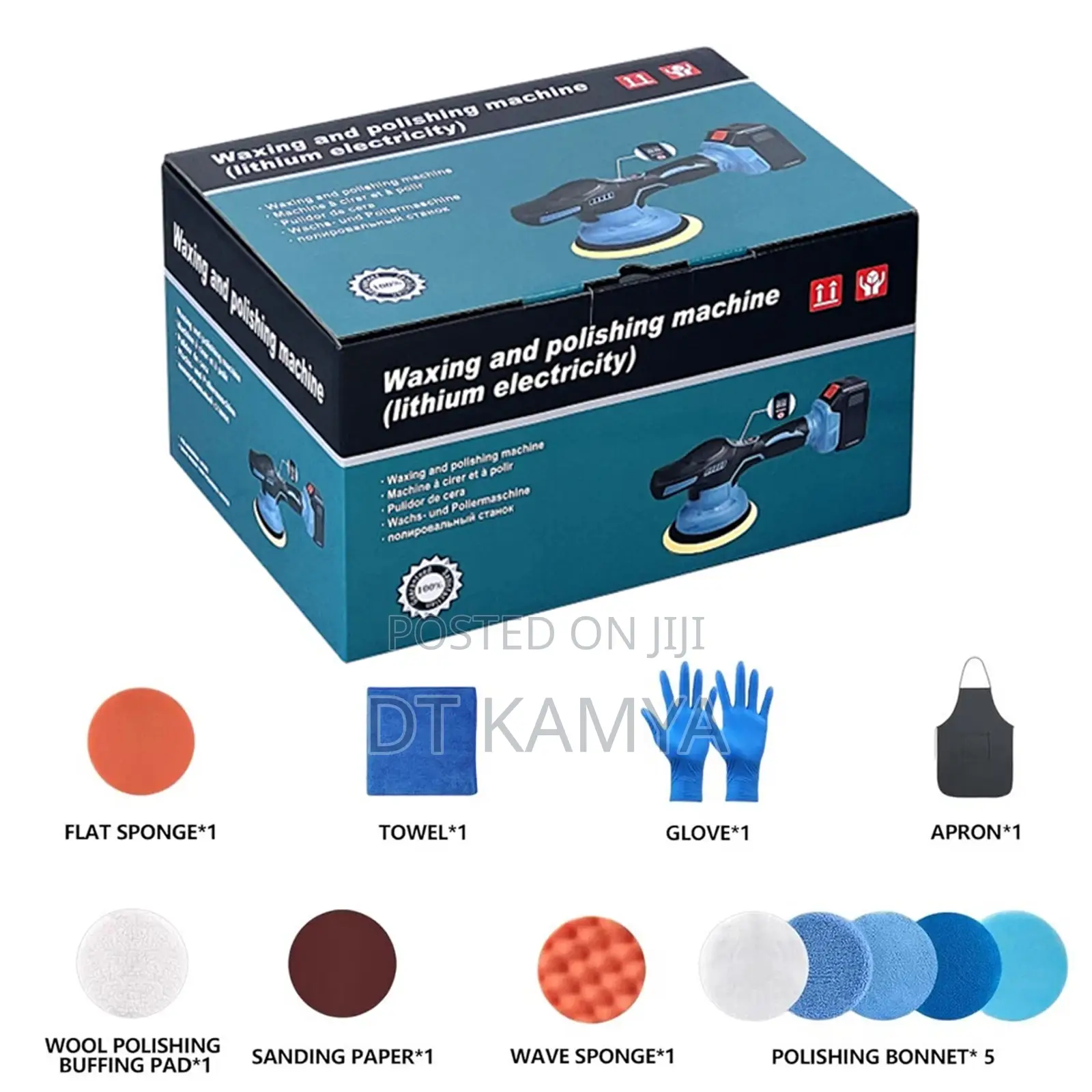 Original Makita 8 Speed Cordless / Wireless Polishing Waxing Machine