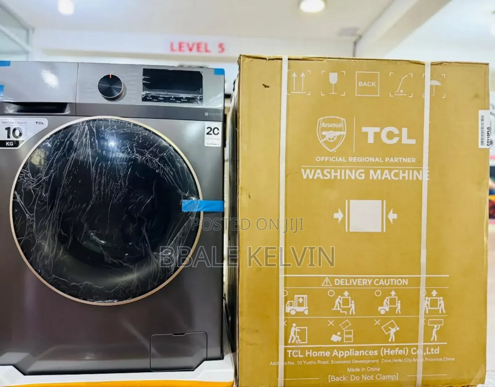 TCL 10kg Front Load Washing Machine