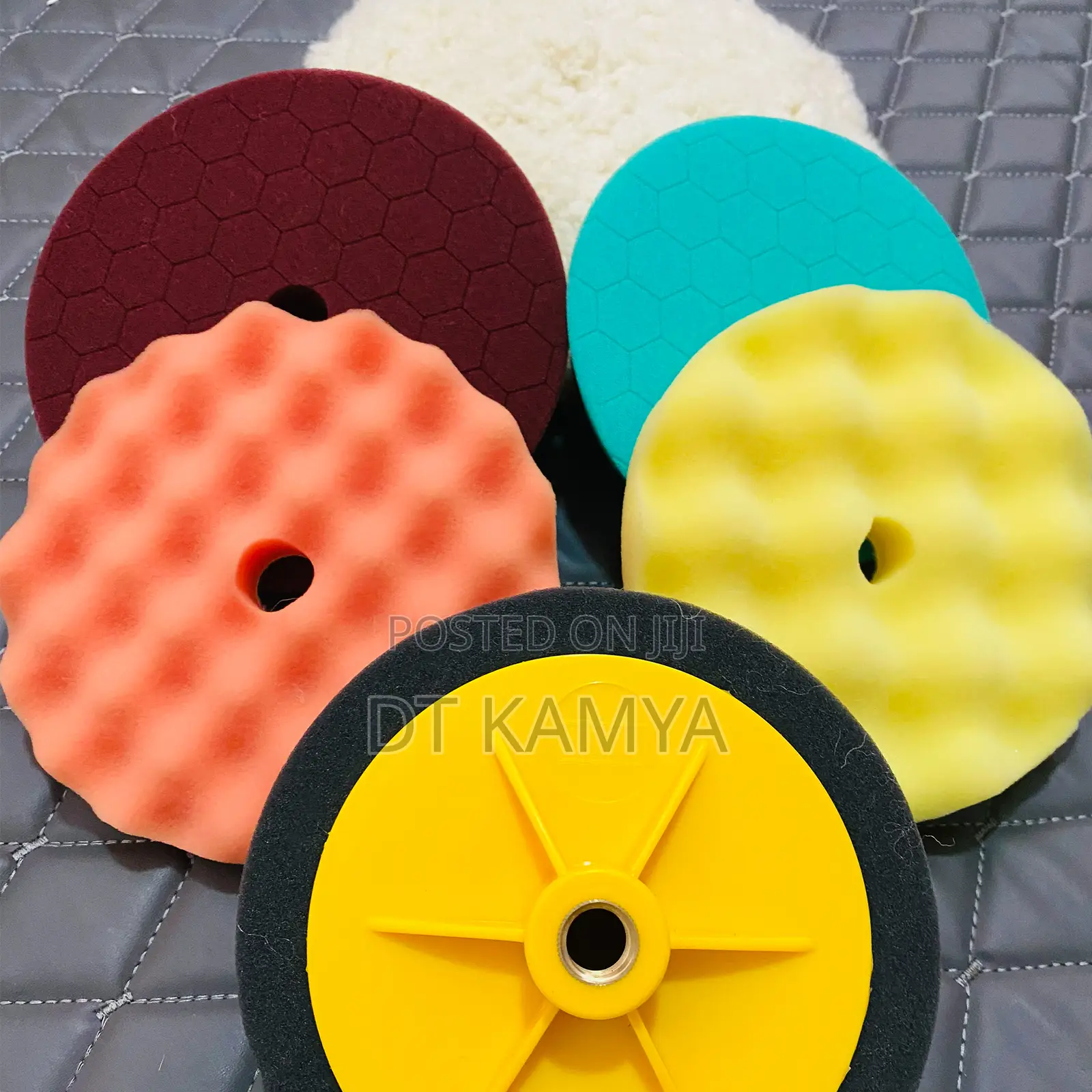 Car Polishing / Buffing / Waxing Pads in All Types, Sizes and Colours