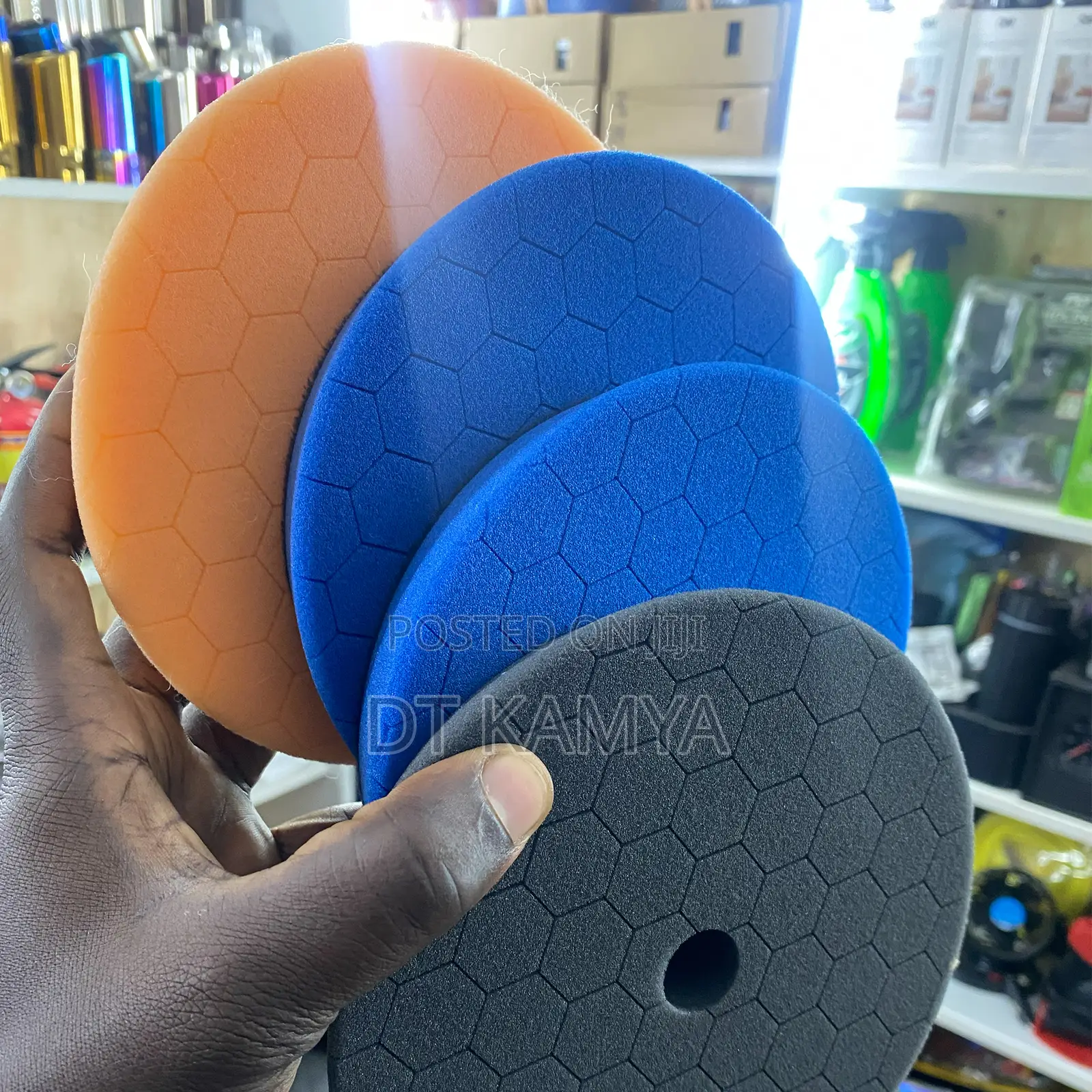 Car Polishing / Buffing / Waxing Pads in All Types, Sizes and Colours