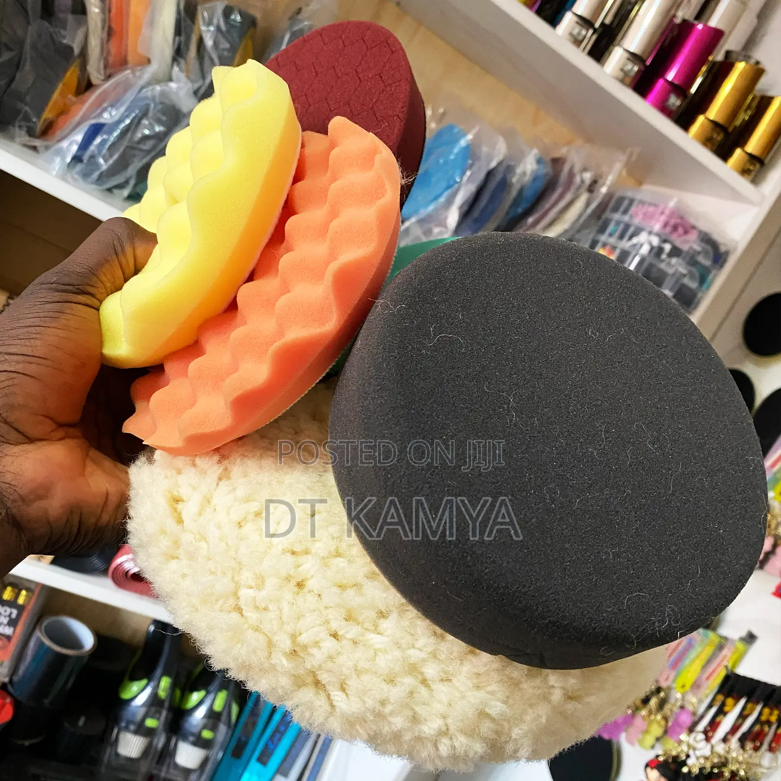 Car Polishing / Buffing / Waxing Pads in All Types, Sizes and Colours