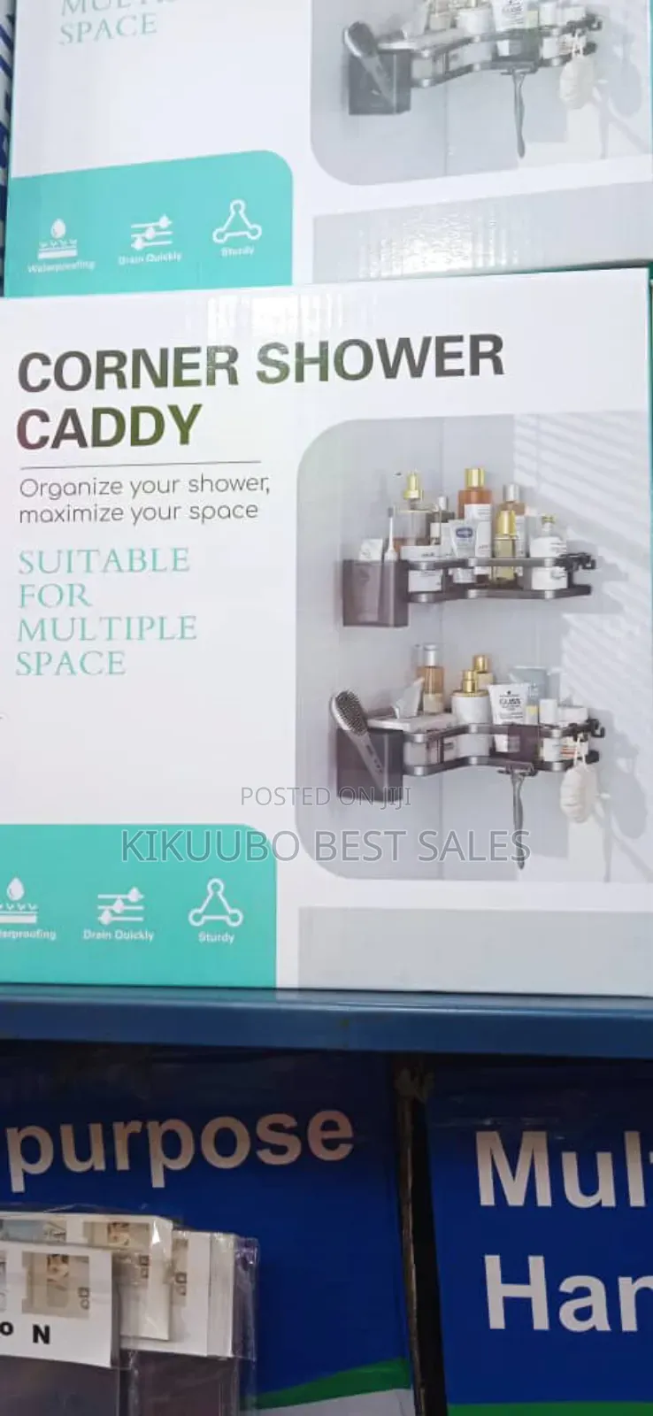 Bathroom Rack ( Corner Bathroom Organizer)