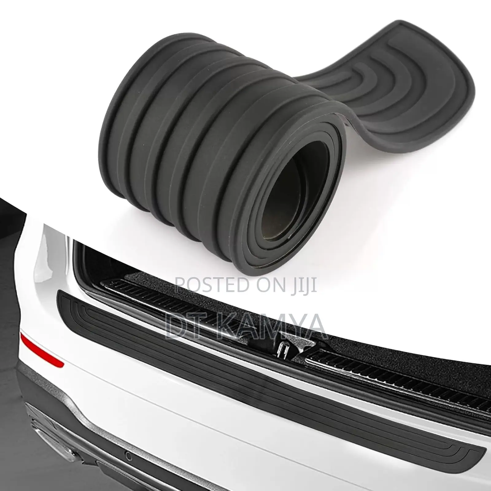 5 PCS Car Rubber Door Sill Protectors / Anti Scratch / Door Guards