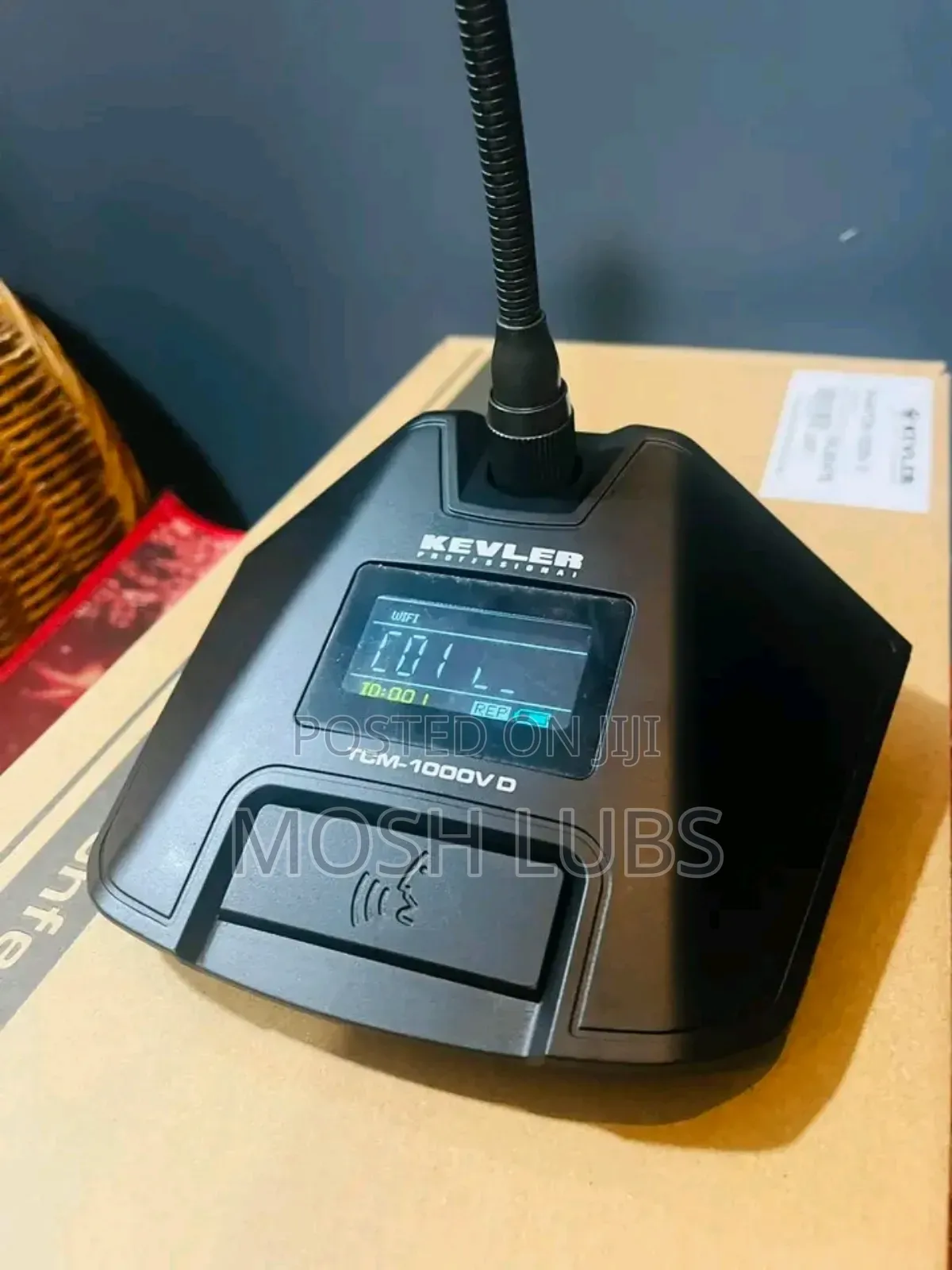 Retractable Desktop Microphones for Conferences