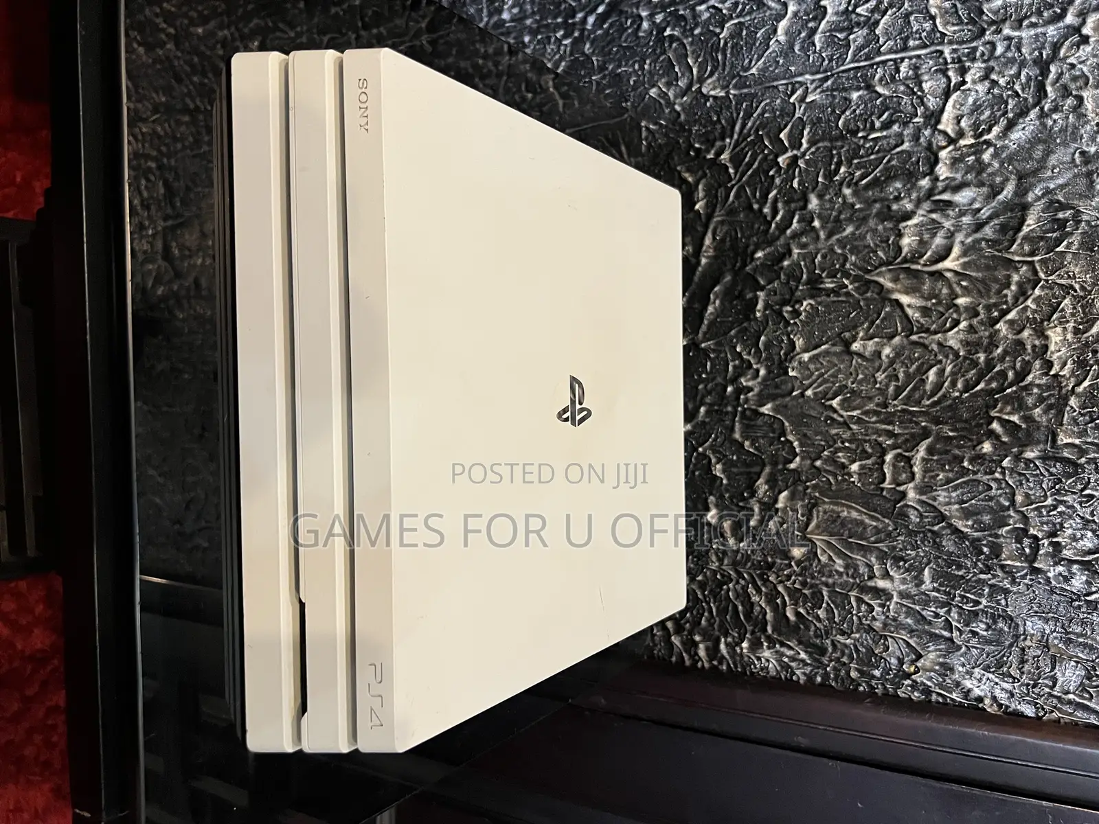 Ps4 Pro Console 1tb Custom Pearl White 