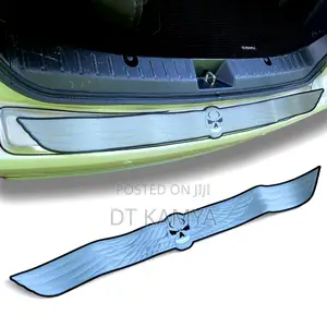 5 PCS Car Skull Rubber Door Sill Protectors / Guards / Anti Scratch