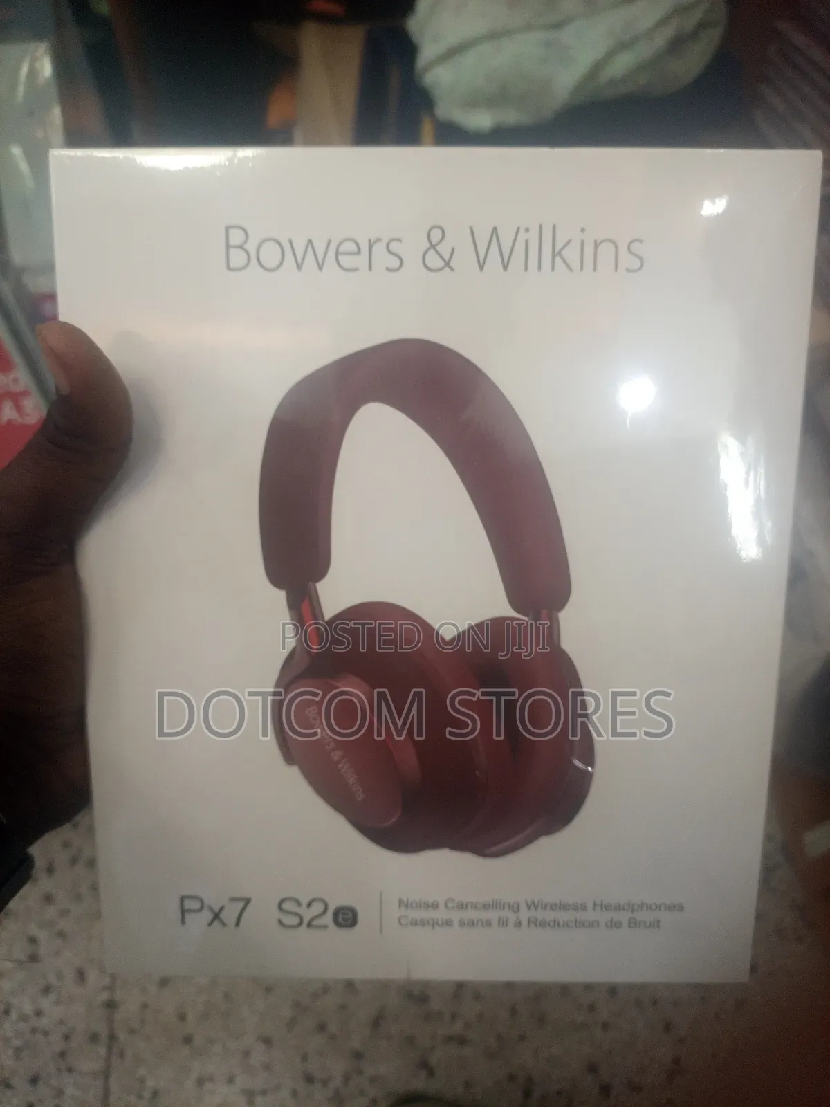 Bowers Wilkins Px7 S2e Noise Cancelling Wireless Headphones.