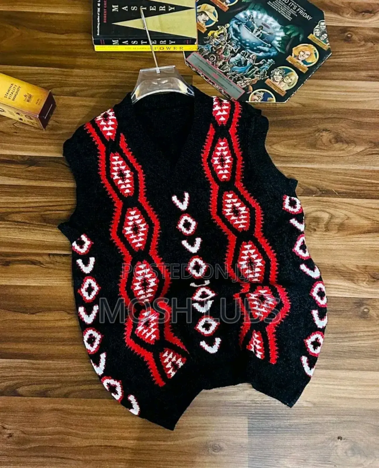 Strip Linen Sweaters