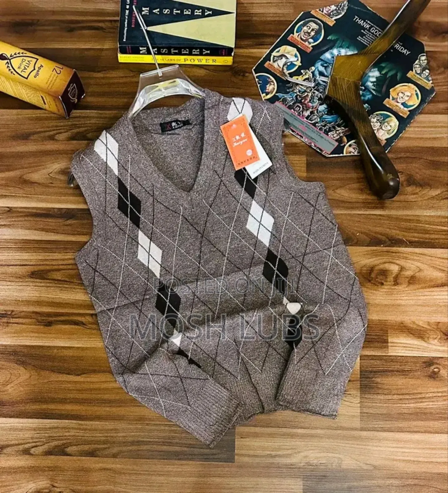 Strip Linen Sweaters