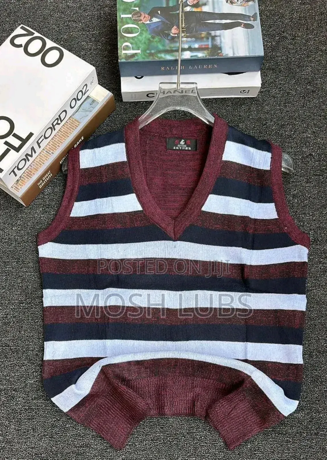 Strip Linen Sweaters