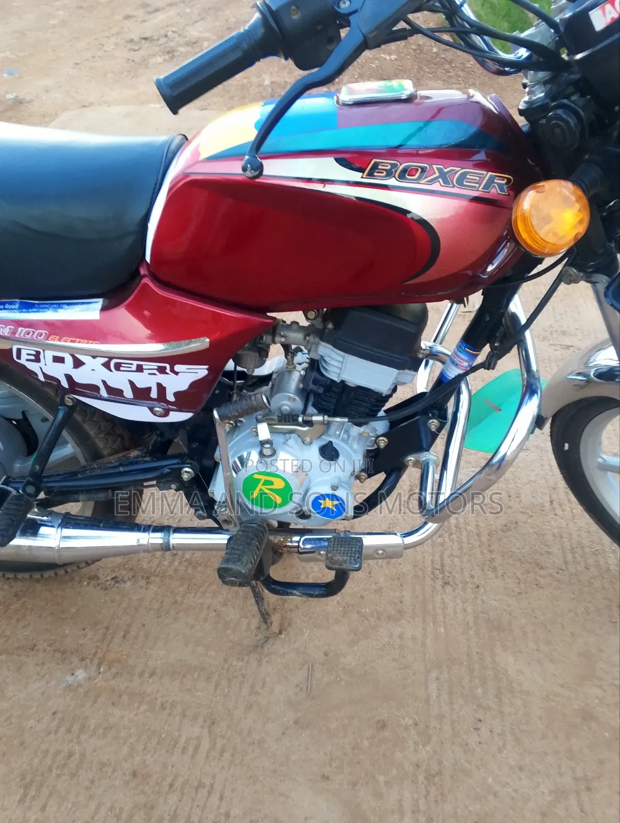 Bajaj Boxer 125 2023 Red