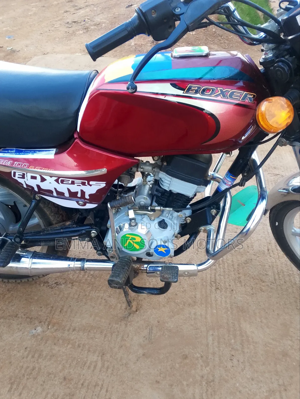 Bajaj Boxer 125 2023 Red