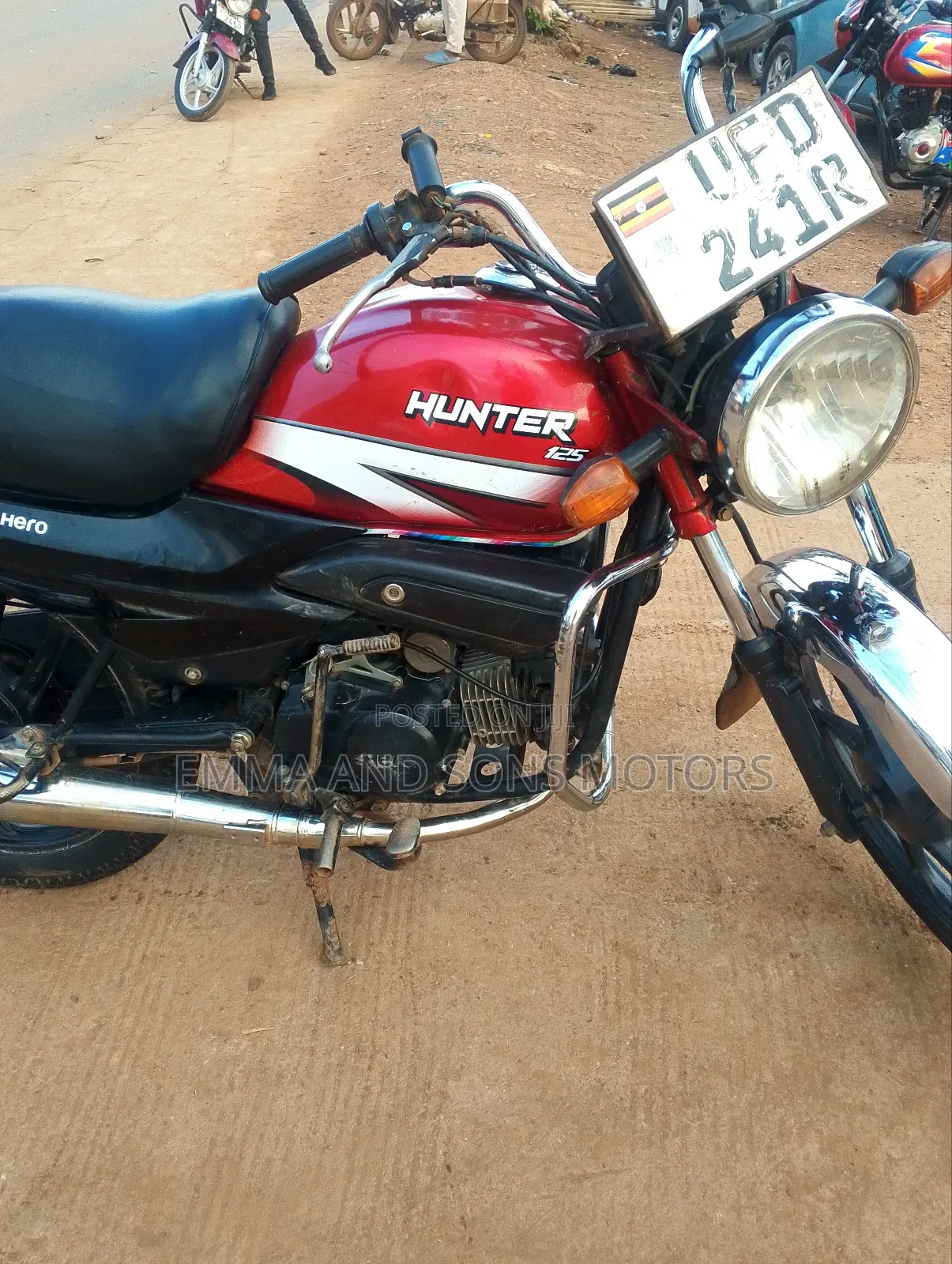 Hero Hunter 125 2022 Red