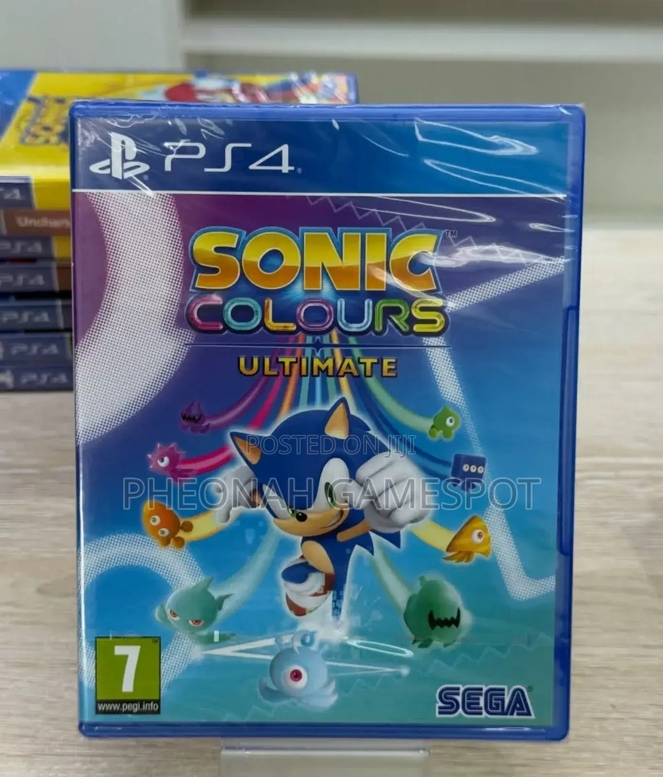 Sonic Colours Ultimate Game Cd for Ps4