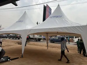 100 Seater Tent of Hard Materials of White