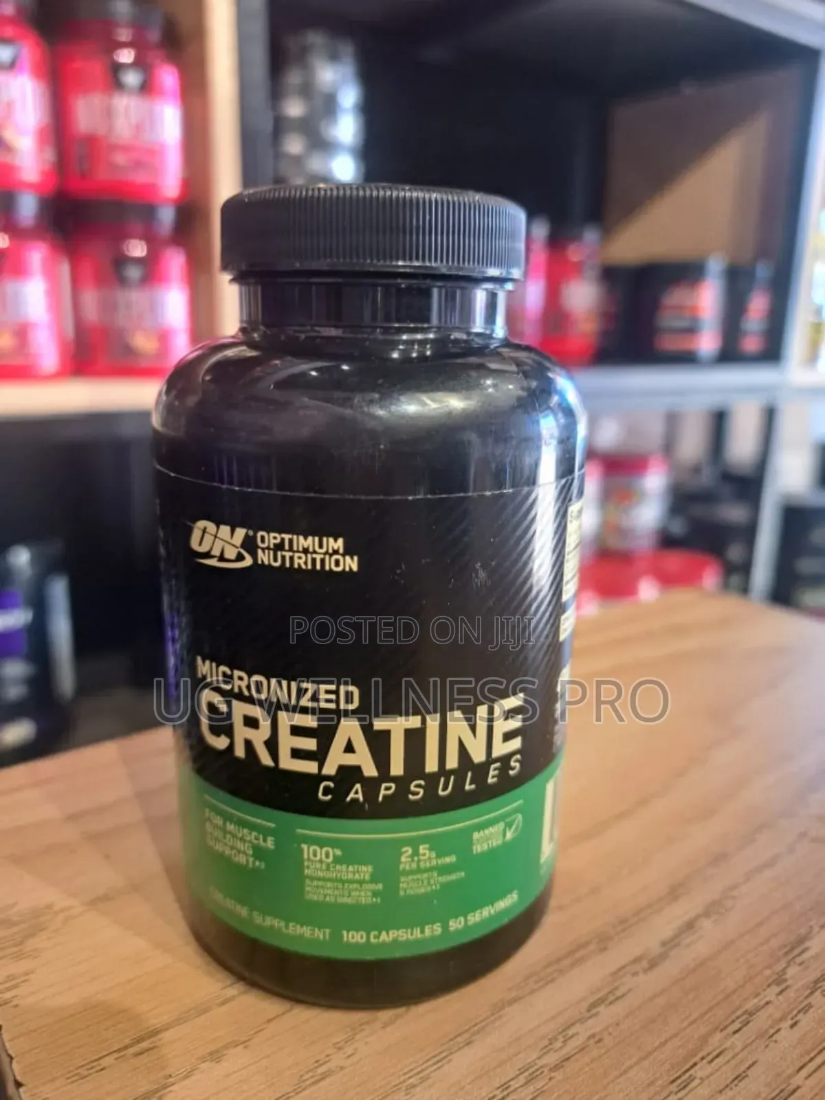 Micronized Creatine Zero Bloat, 100 Capsules 50 Servings