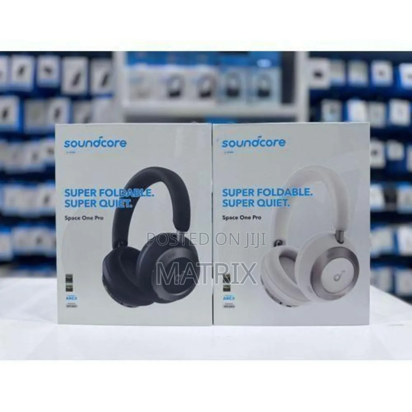 Anker Soundcore Space One Pro Wireless Noise-Cancelling Headphones