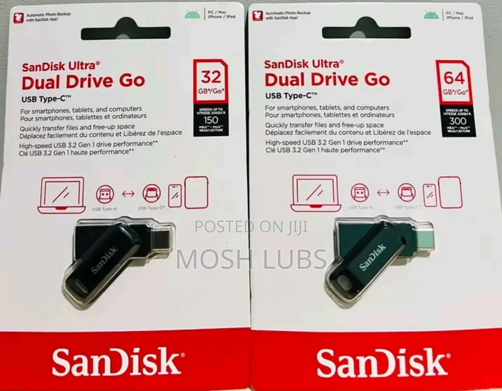 Duo Drive Go 64gb Flashdisk