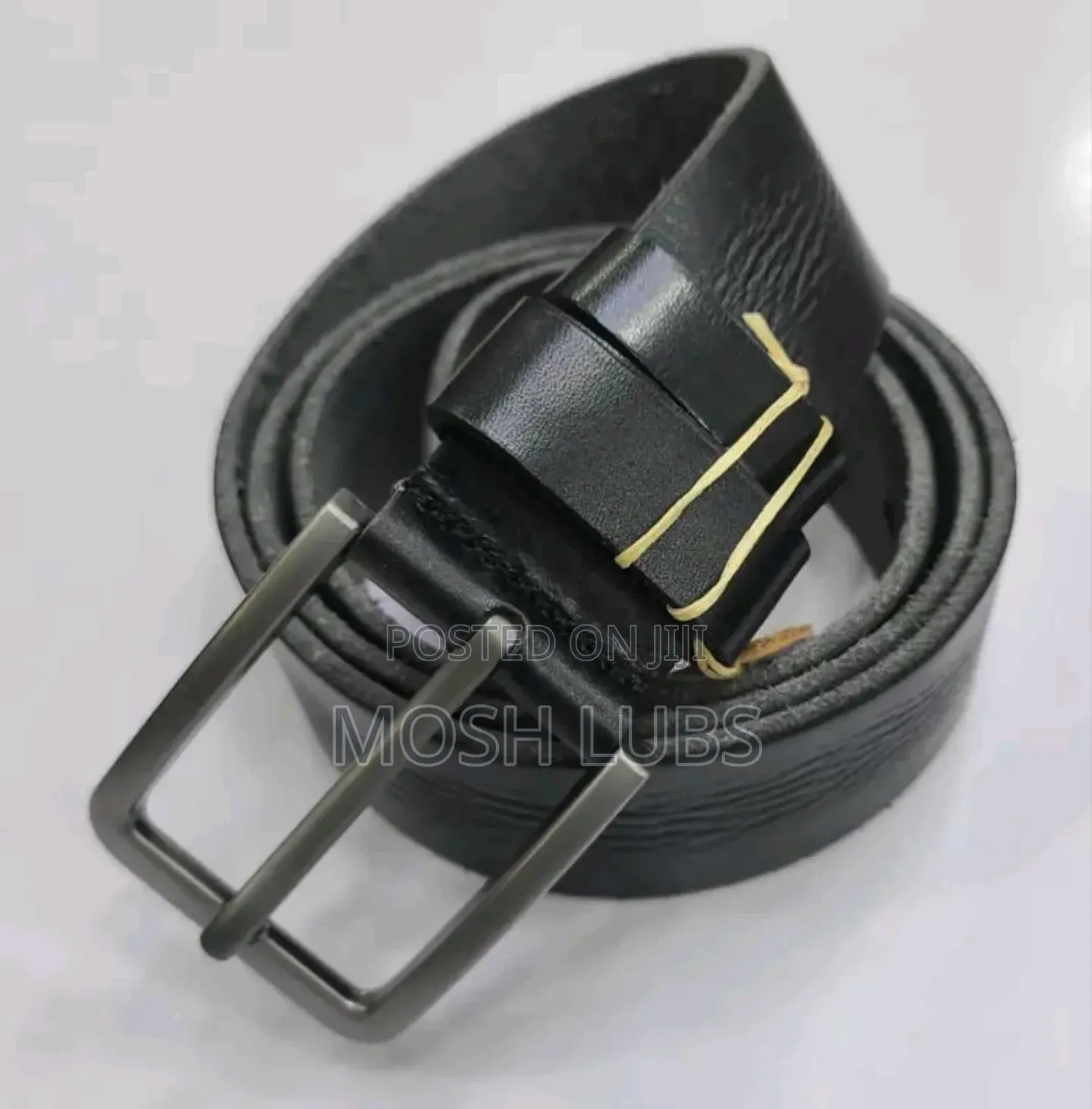 Buckle Leather Men Belts