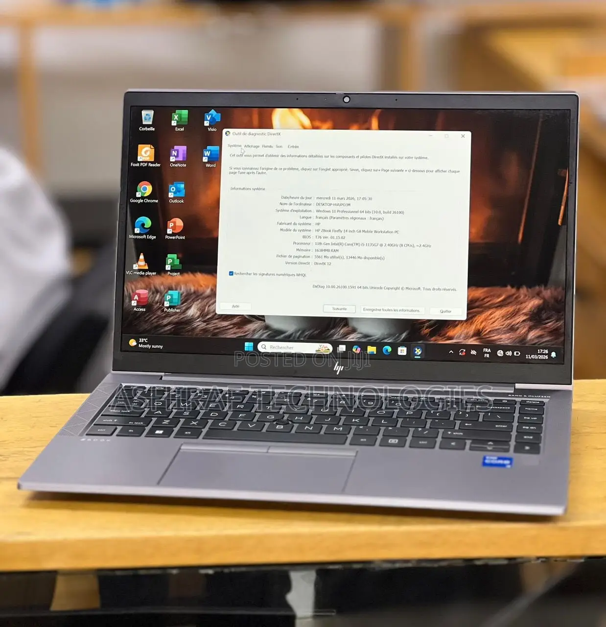 New Laptop HP ZBook Firefly 14 G7 16GB Intel Core i5 SSD 512GB