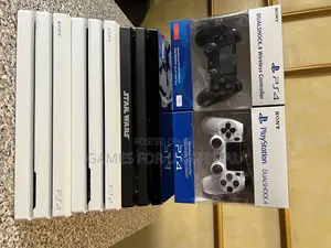 Ps4 Pro Console Used 2new Pads *Star