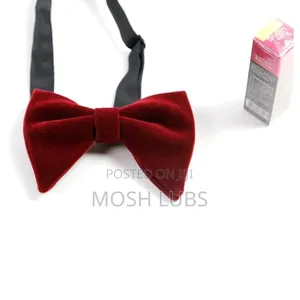 Hanky Bowtie,Pocket Square Cufflinks Set-Velvet