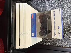 Ps4 Console Pro Custom Pearl White Controller