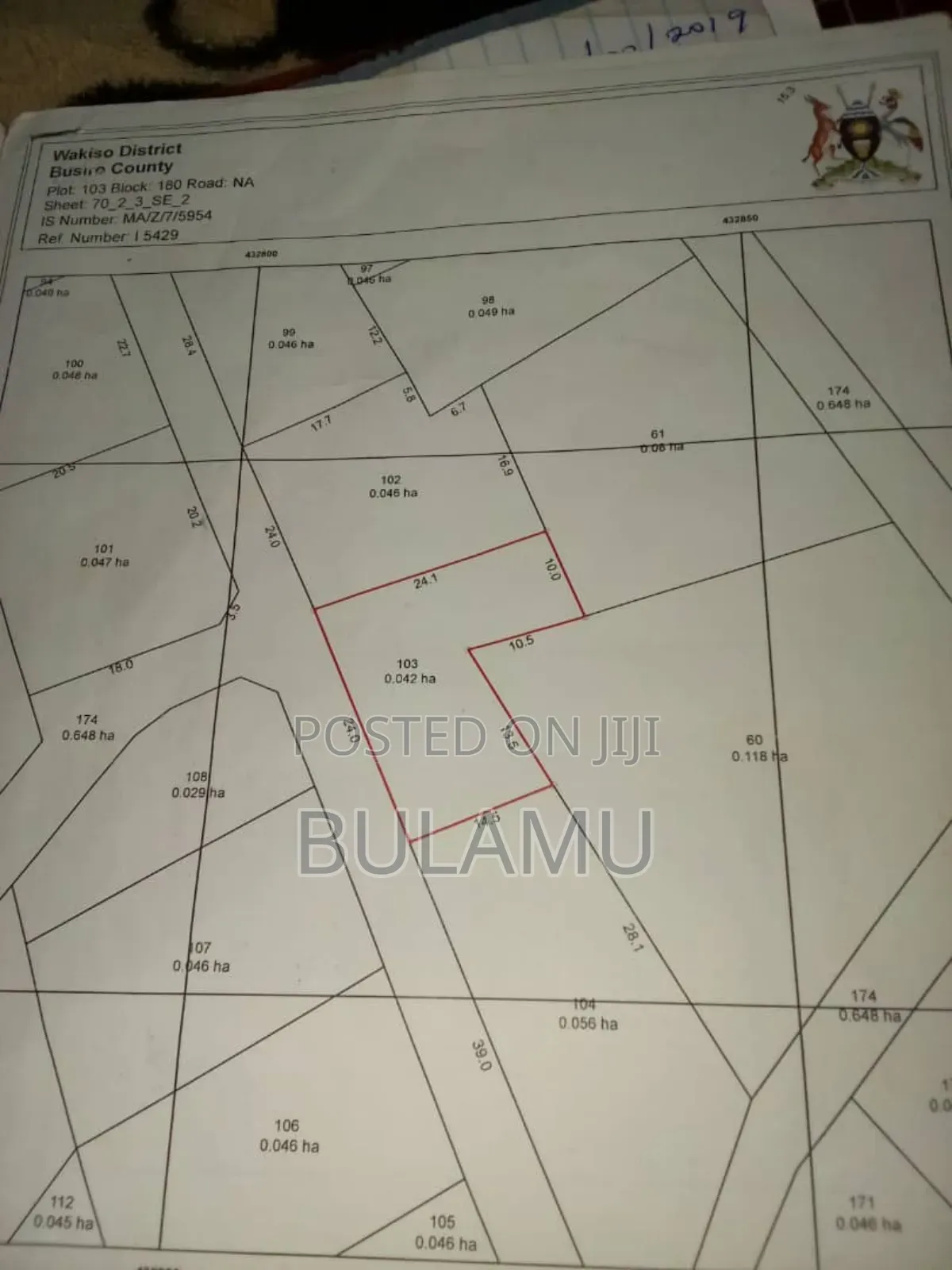 27m Plot in Wakiso, With a Land Title