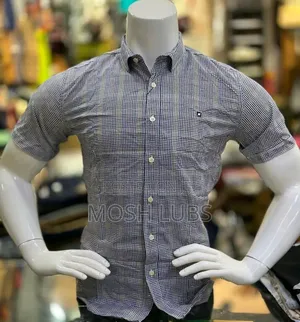 Checkered Shorts Sleeves