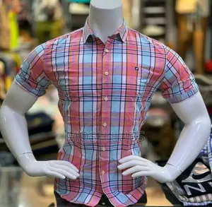 Checkered Shorts Sleeves