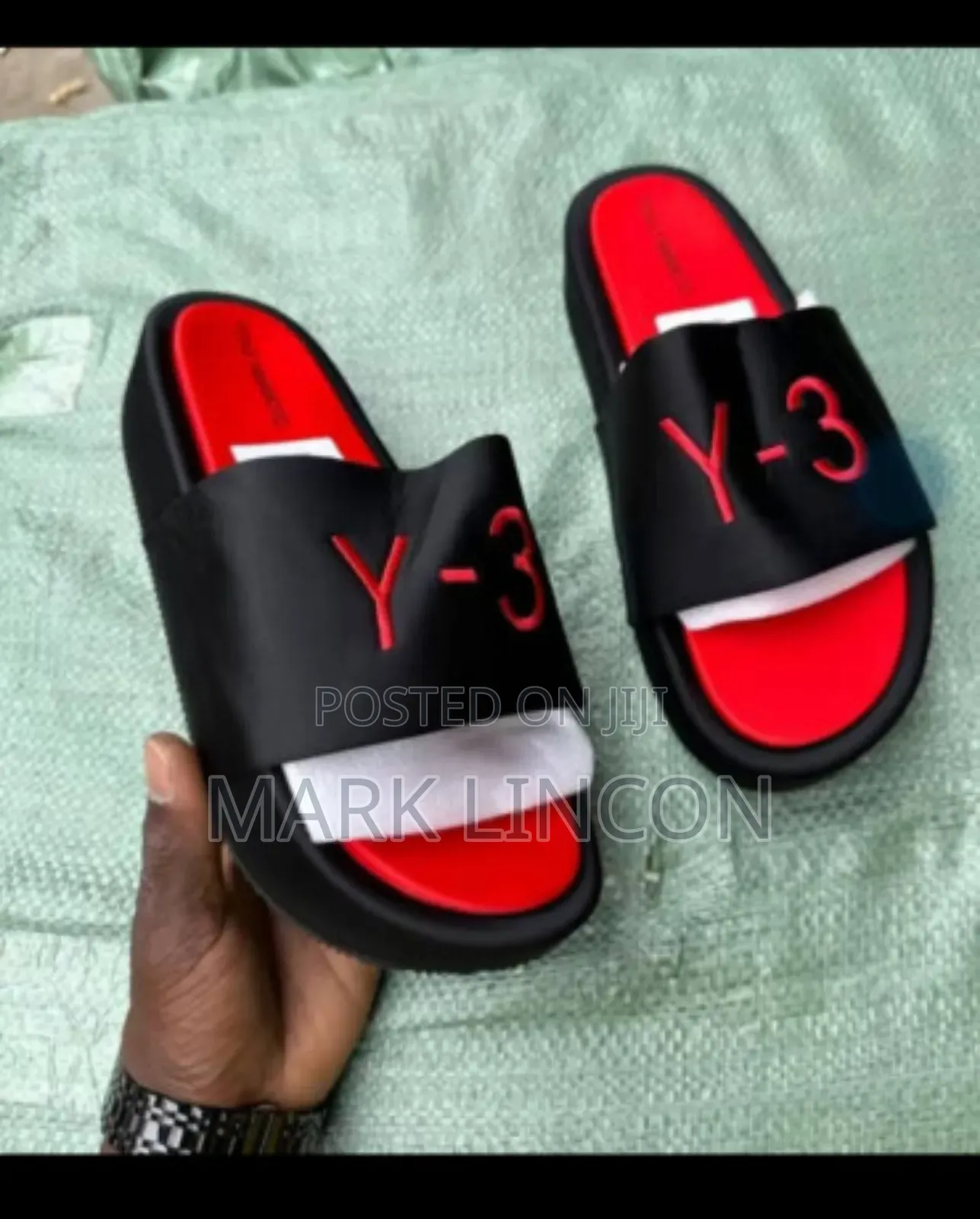 Luxurious Y-3 Slides Sandals