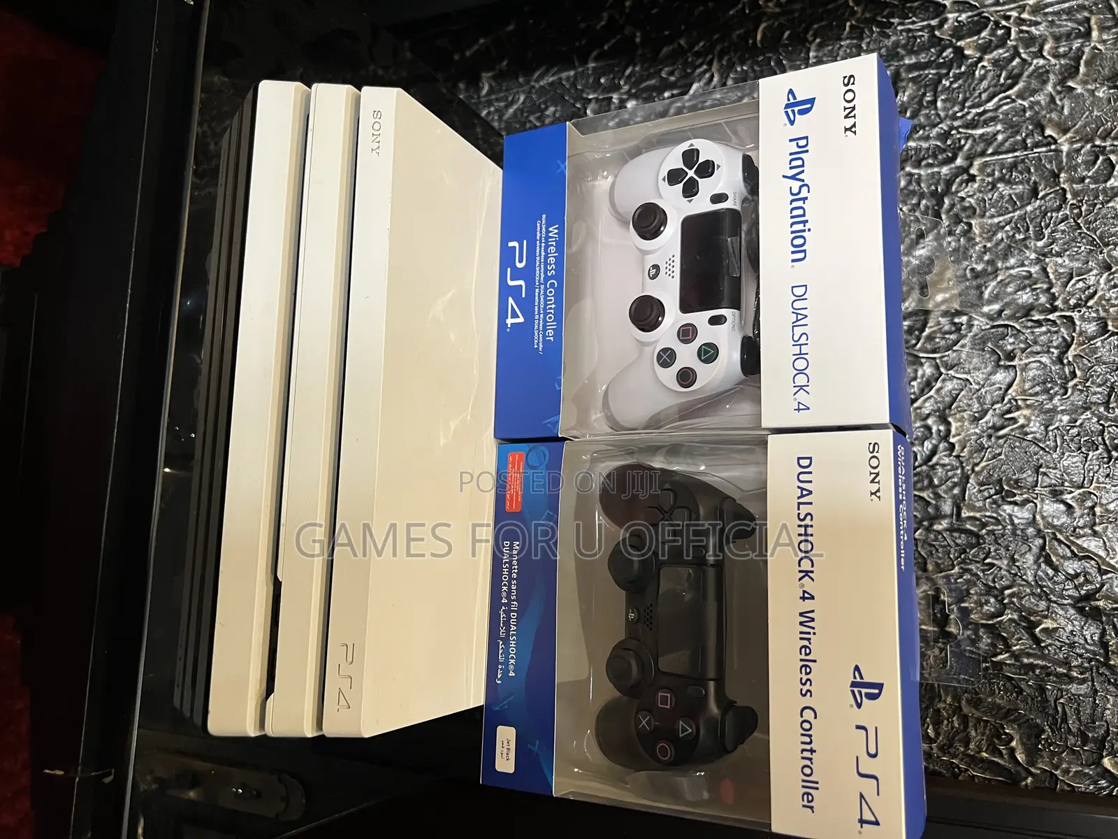 Ps4 Console Pro Editn 2 Controllers 16 Games