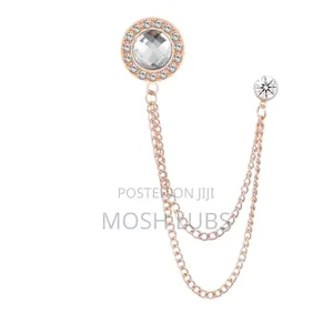 Kings Golden Suitlapel Brooche