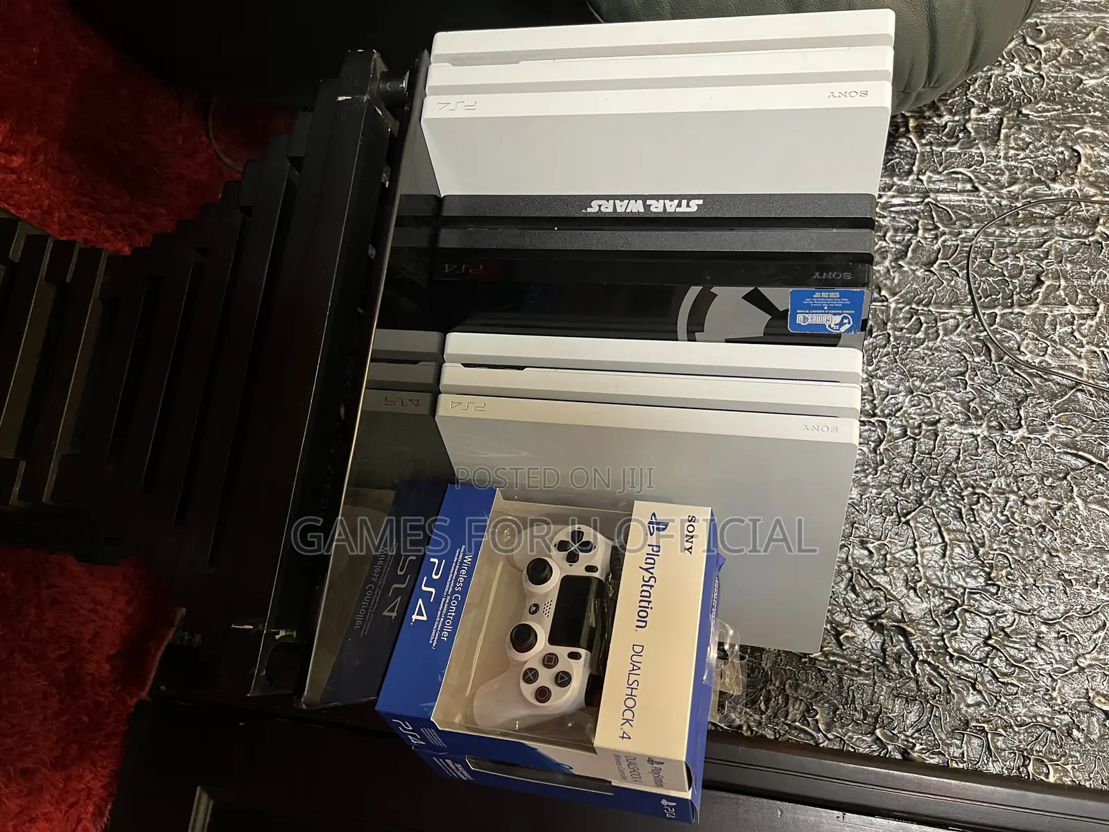 Ps4 Pro Console Uk Used 1tb 1 Pad 14 Games
