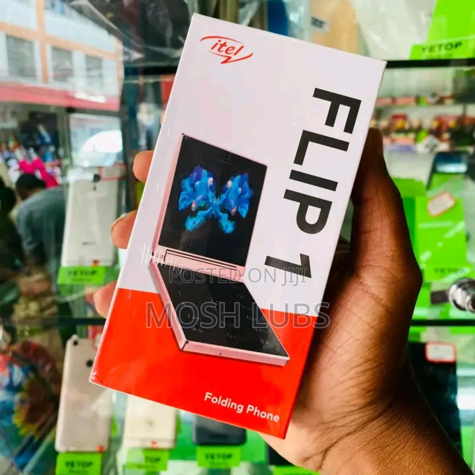 New Itel Flip 1 8 GB Black
